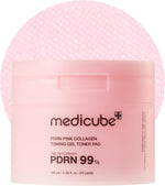 Medicube PDRN Pink Collagen Toning Gel Toner Pads (70 Pads) - Umma Bear Shop