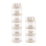 HiBee Stackable Milk Powder Dispenser – 3 or 5 tier Compartments - Umma Bear Shop