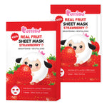 Puttisu Real Fruits Facial Mask Sheets (7-Sheet Set) - Umma Bear Shop