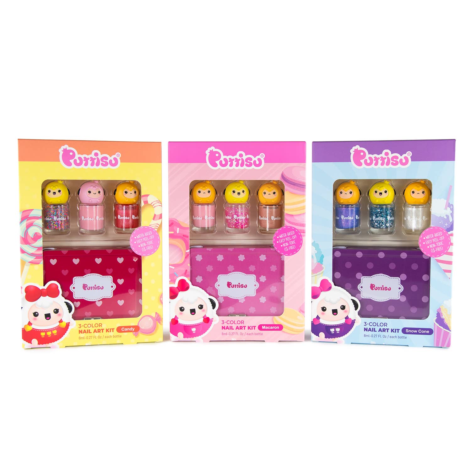Puttisu 3-color Nail Art Kit - Umma Bear Shop