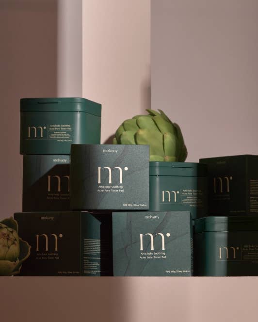 Molvany Artichoke Soothing Affect Pore Toner Pad (70ea)