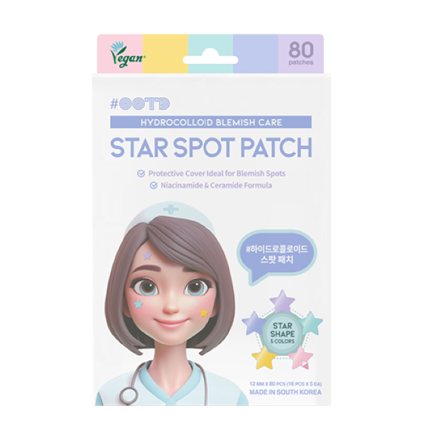 OOTD Star Spot Patch 12mm x 80 patches - Umma Bear Shop