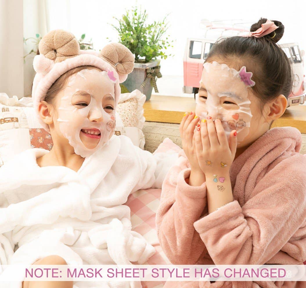 Puttisu Real Fruits Facial Mask Sheets (7-Sheet Set) - Umma Bear Shop