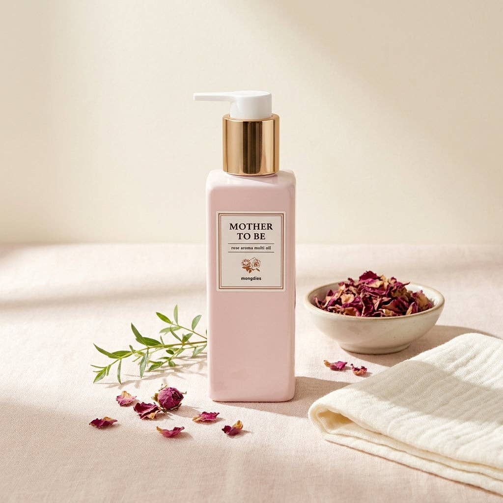 Mongdies Maternity Nourishing Body Oil | Lightweight Body & Belly Oil (200ml)