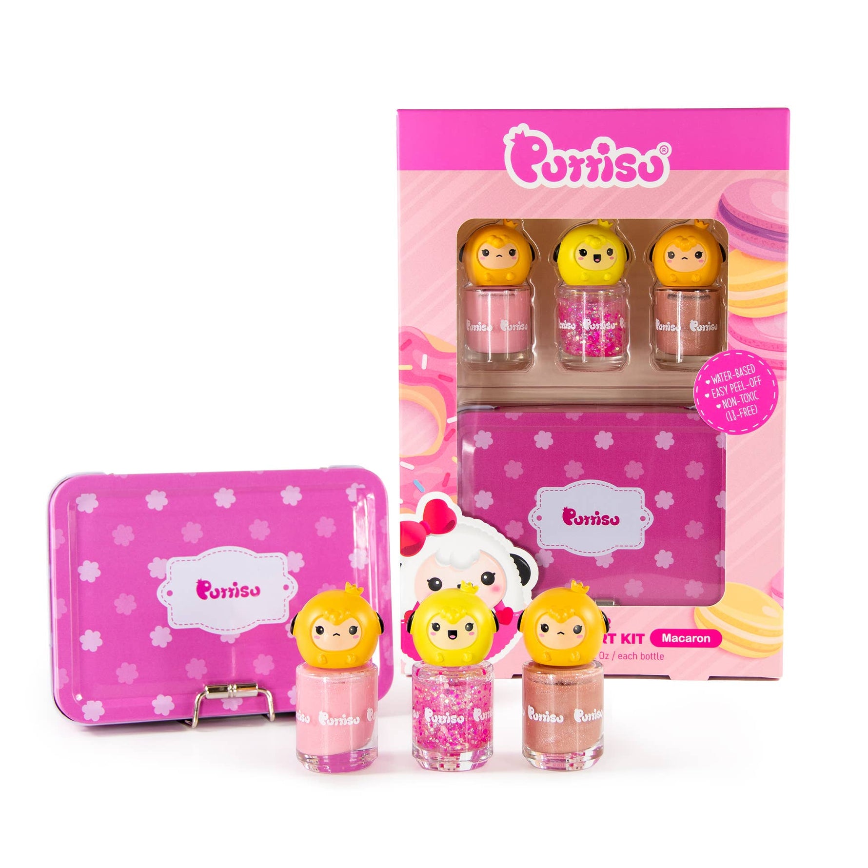 Puttisu 3-color Nail Art Kit - Umma Bear Shop
