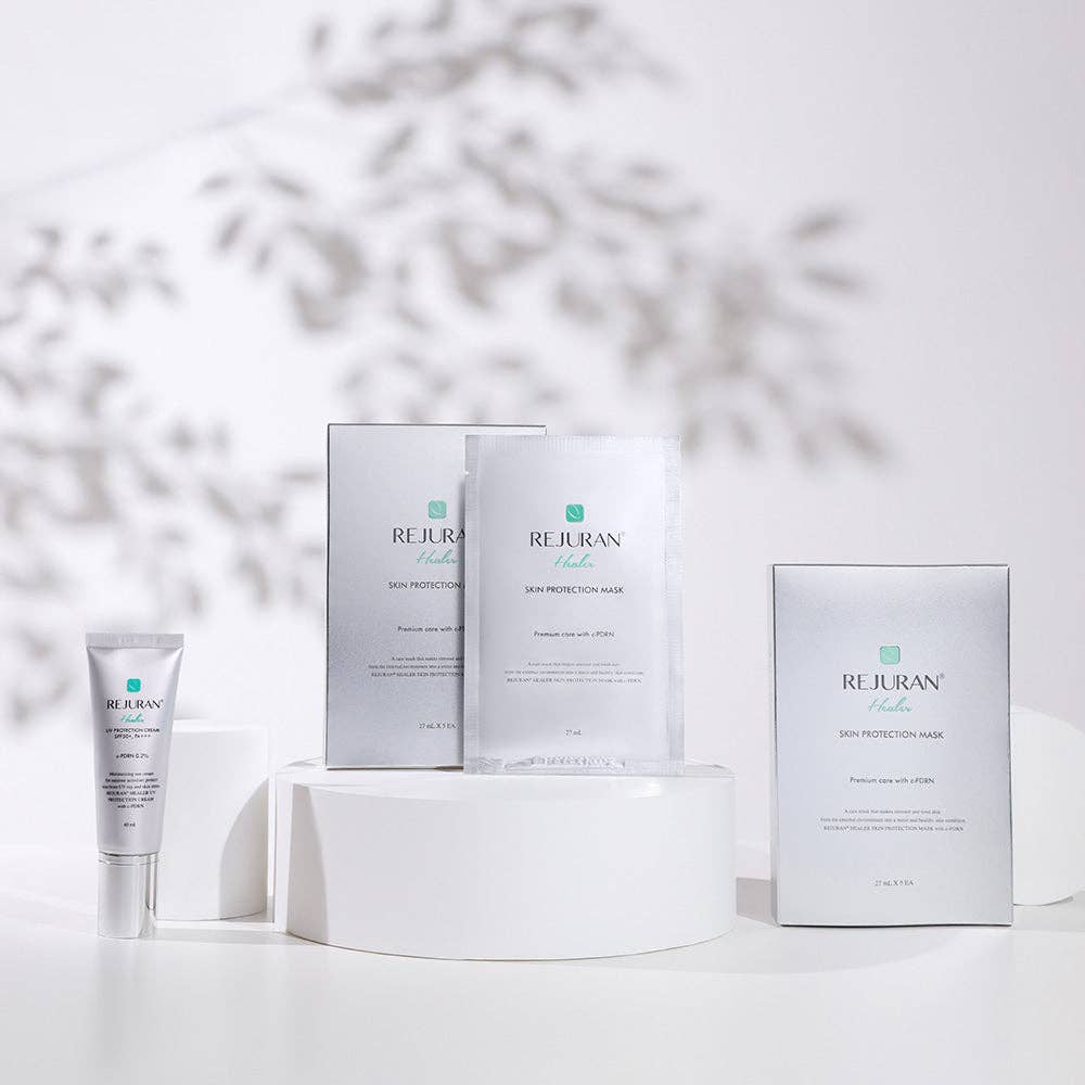 REJURAN Healer Skin Protection Mask 5 sheets | Hydrating & Barrier Care Sheet Mask
