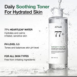 Anua Heartleaf 77 Soothing Toner – 250ml - Umma Bear Shop