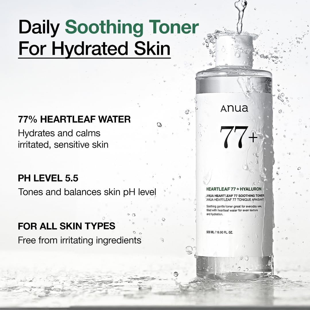 Anua Heartleaf 77 Soothing Toner – 250ml - Umma Bear Shop