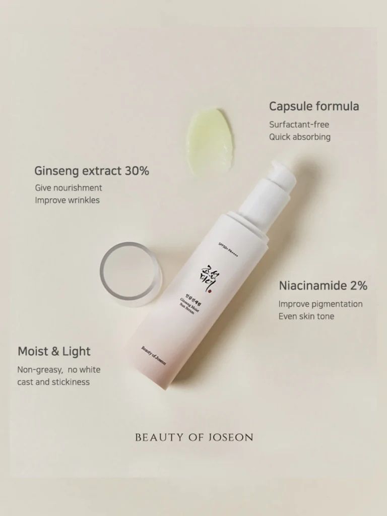Beauty of Joseon Ginseng Moist Sun Serum SPF 50+ PA++++ – 50ml - Umma Bear Shop
