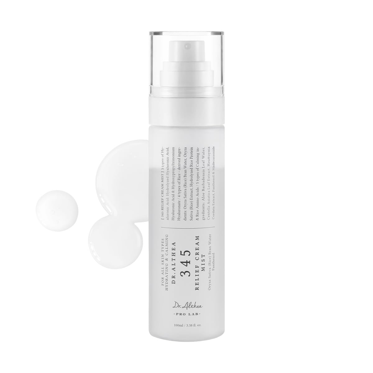 Dr. Althea 345 Relief Cream Mist | Hydrating & Soothing Facial Mist (100ml)