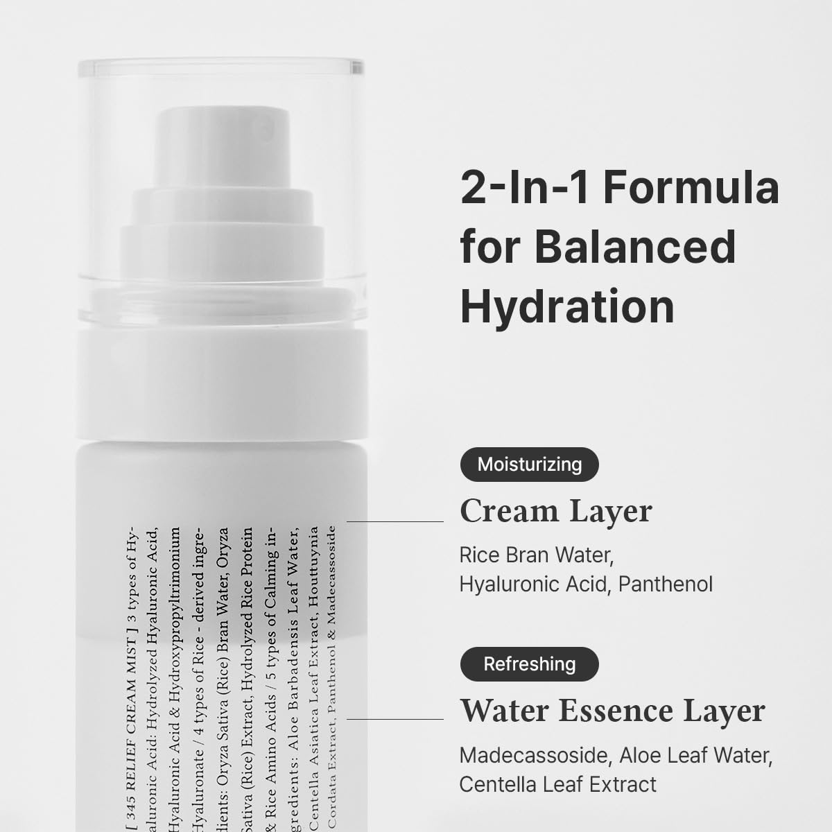 Dr. Althea 345 Relief Cream Mist | Hydrating & Soothing Facial Mist (100ml)
