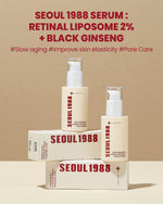 K‑Secret Seoul 1988 Serum – Retinal Liposome 2% + Black Ginseng  30ml - Umma Bear Shop