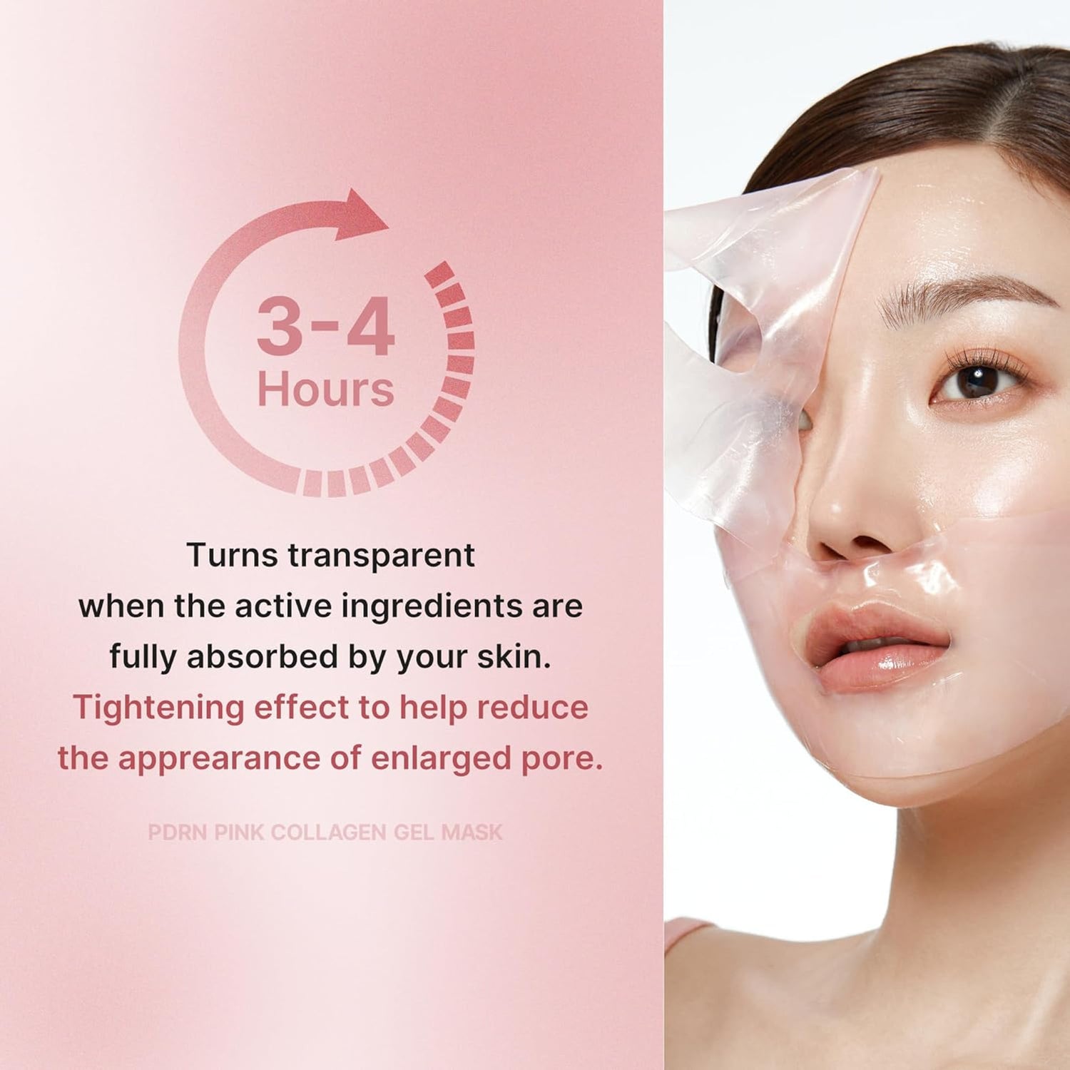 Medicube PDRN Pink Collagen Gel Mask -1 sheet ea