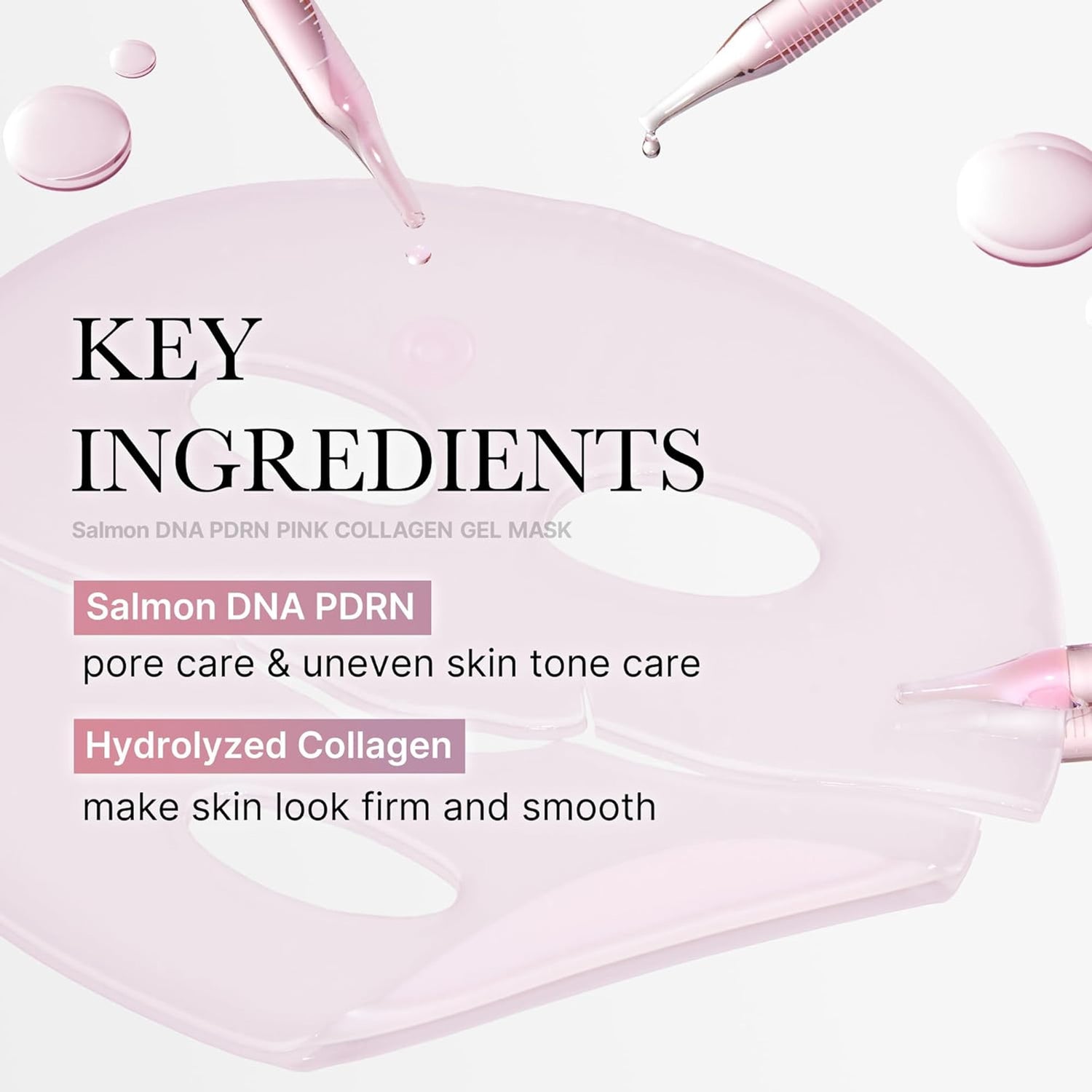 Medicube PDRN Pink Collagen Gel Mask -1 sheet ea