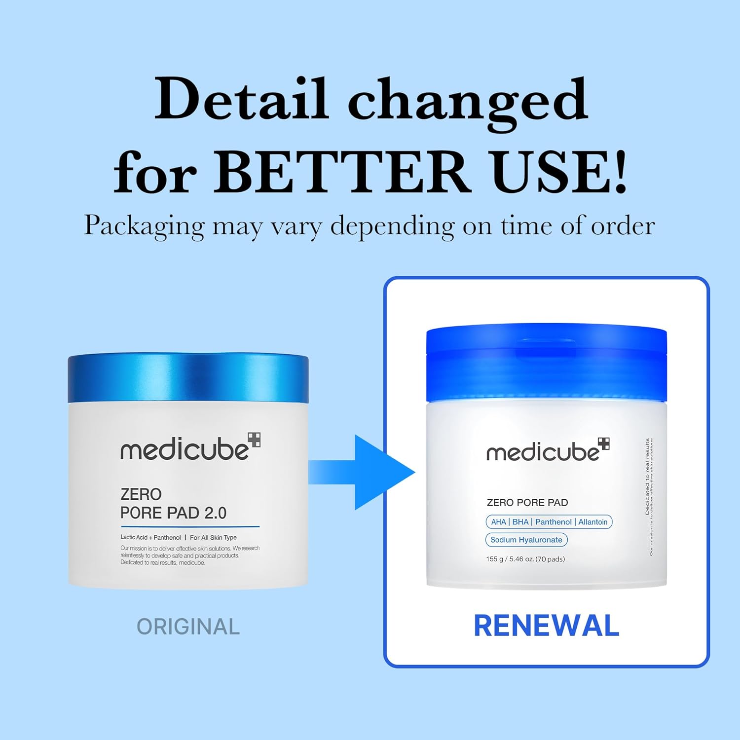 Medicube Zero Pore Pad 70 pad