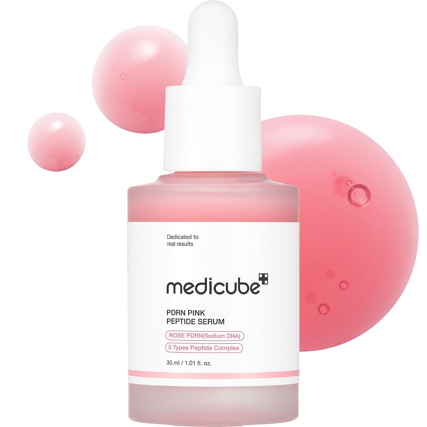 Medicube PDRN Pink Peptide Serum | Hydrating & Firming Glow Serum (30ml)
