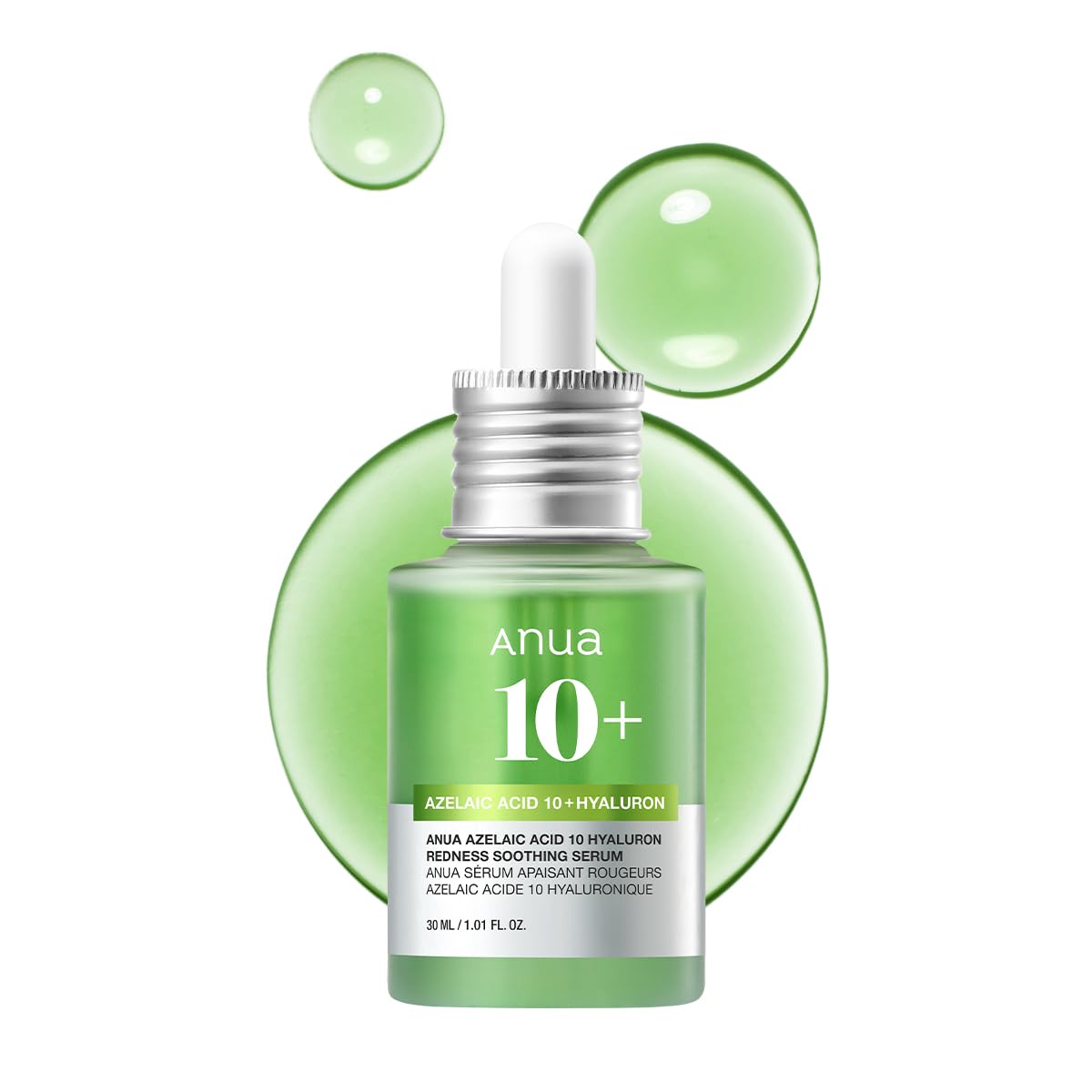 ANUA Azelaic Acid 10 Hyaluron Redness Soothing Serum – 30ml - Umma Bear Shop