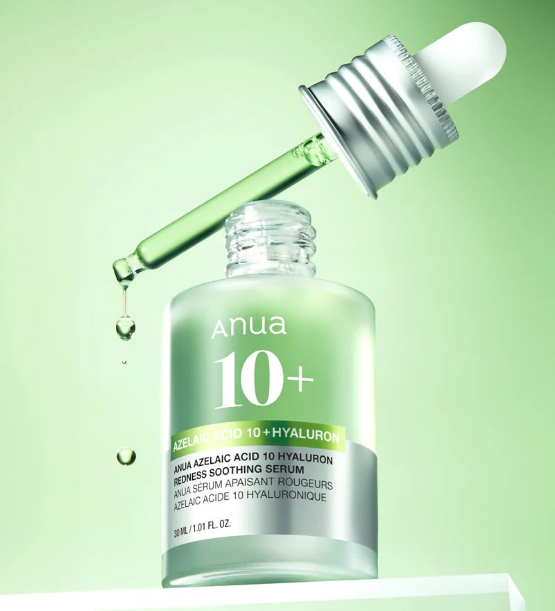 ANUA Azelaic Acid 10 Hyaluron Redness Soothing Serum – 30ml - Umma Bear Shop