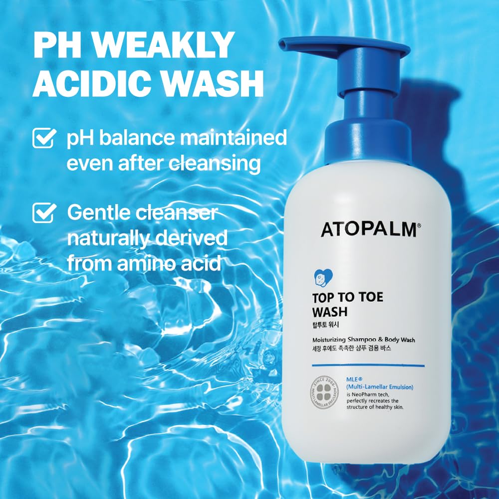 Atopalm Top to Toe Wash 300ml