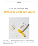 ATOPALM Zinc Mild Up Sun Cream SPF50+ PA++++ (65g) - Umma Bear Shop