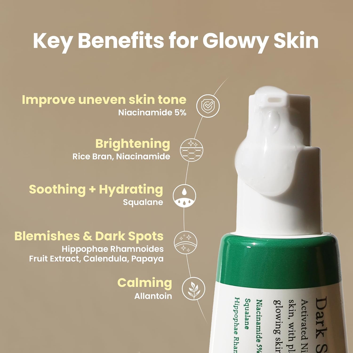 AXIS-Y Dark Spot Correcting Glow Serum 50ml - Umma Bear Shop