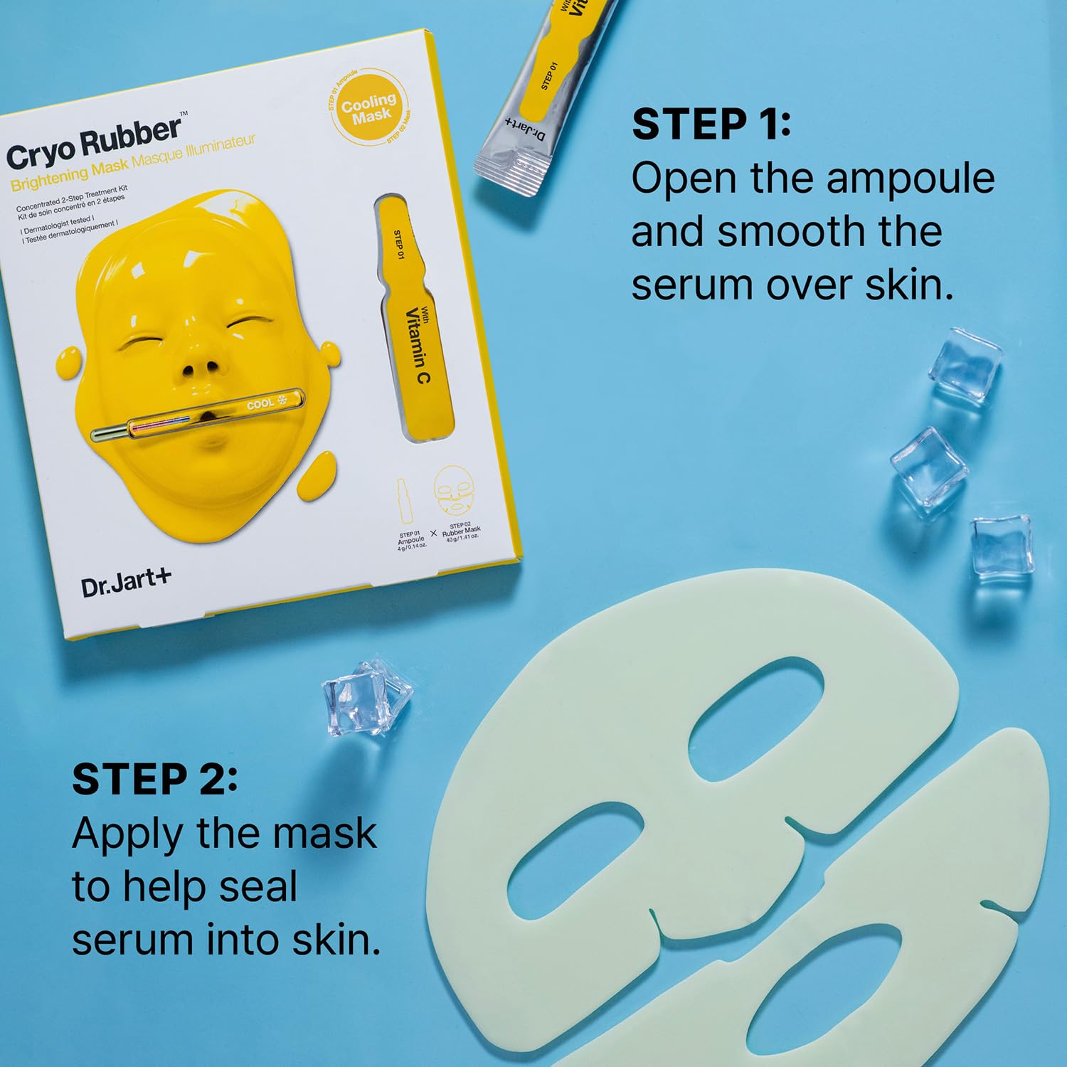 Dr.Jart+ Cryo Rubber™ Brightening Mask - Umma Bear Shop