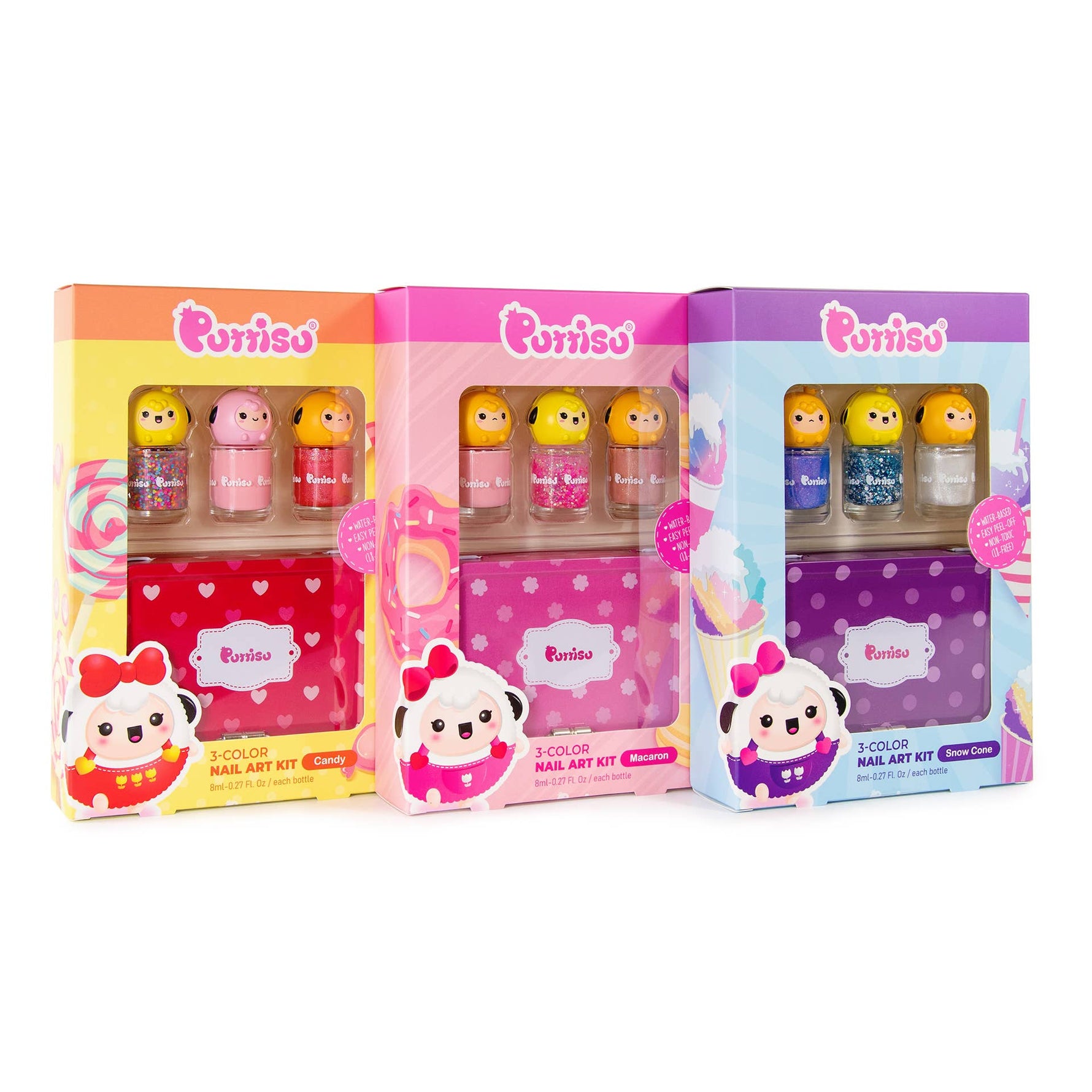 Puttisu 3-color Nail Art Kit - Umma Bear Shop