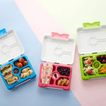 Kids Silicone Divided Lunch Box with Charm