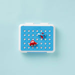 Kids Silicone Divided Lunch Box with Charm