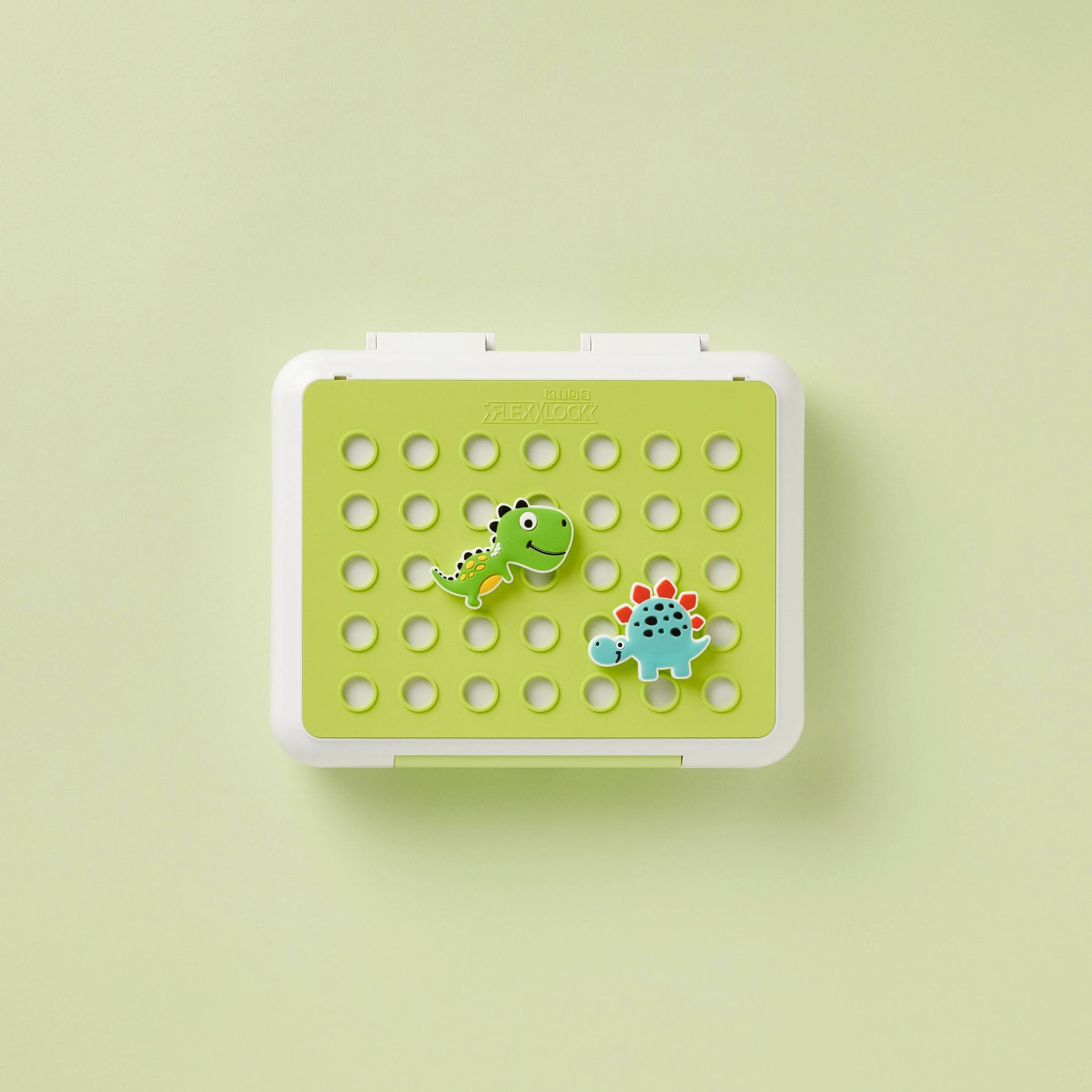 Kids Silicone Divided Lunch Box with Charm