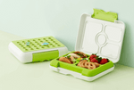 Kids Silicone Divided Lunch Box with Charm