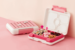 Kids Silicone Divided Lunch Box with Charm