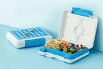 Kids Silicone Divided Lunch Box with Charm