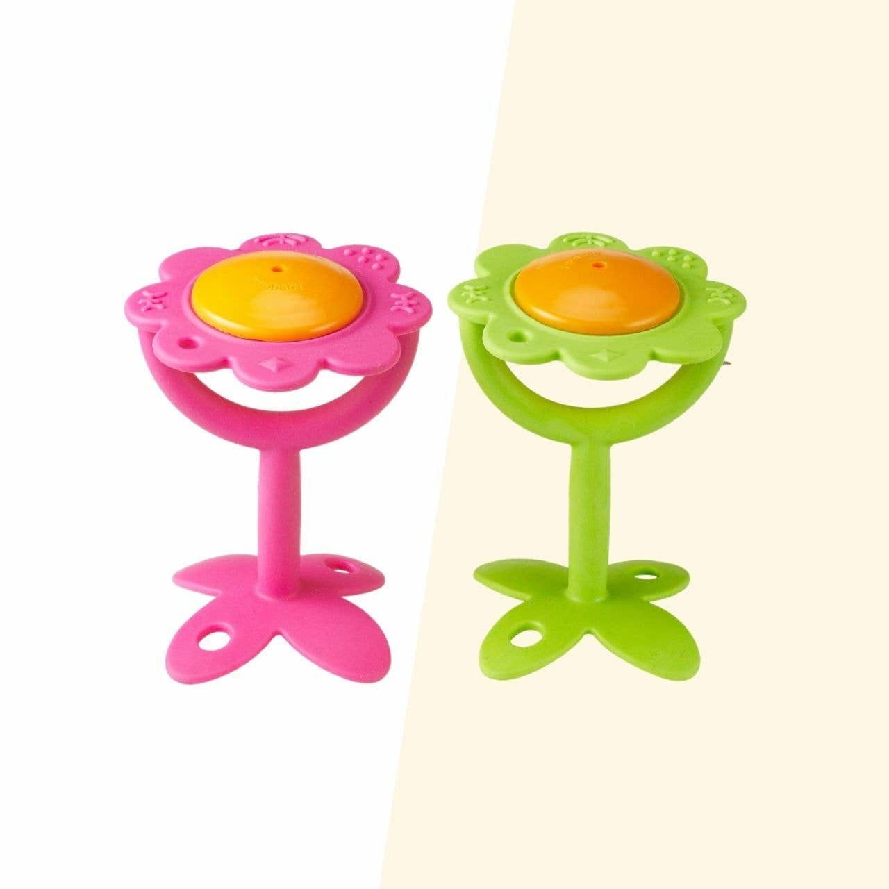 Flower Rattle Teether for Baby Oral Development - Umma Bear Shop