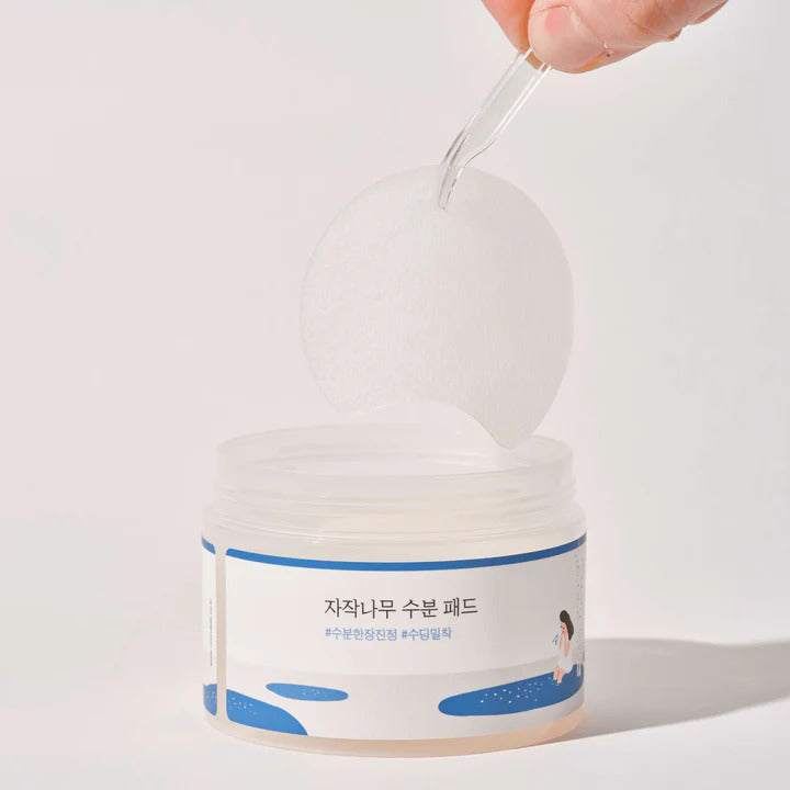 Round Lab Birch Juice Moisturizing Pad 80pads/180ml - Umma Bear Shop