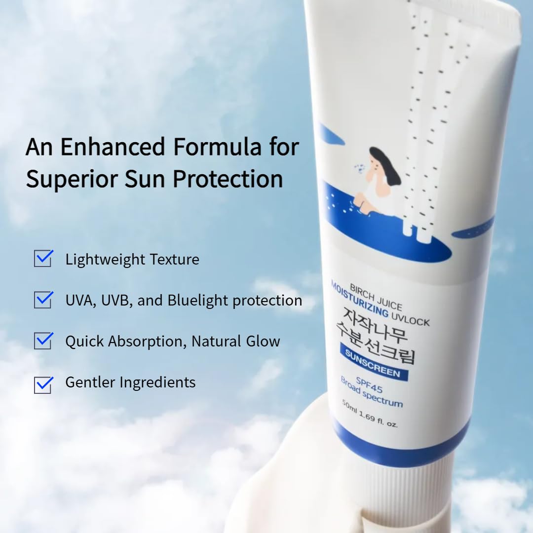 Round Lab Birch Juice Moisturizing Sun Cream 