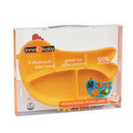 Cute Silicone Suction Divided Plate 