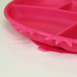 Cute Silicone Suction Divided Plate 
